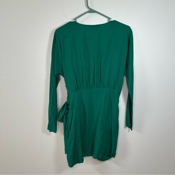L'Academie The Lorriana Mini Dress Green Small - Picture 11 of 16